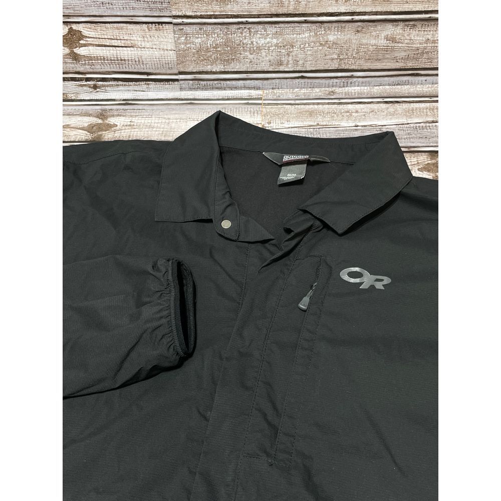 Outdoor Research Women's Lightweight Snap Jacket Black Size‎ Medium